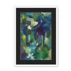 Indigo Dawn Framed Print Wallflowers A3 (297 X 420 mm) / White / Black Mount Framed Print