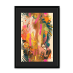 Miami Vice Framed Print Road Tripping A3 (297 X 420 mm) / Black / Black Mount Framed Print