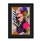 Tokyo Electric Framed Print Road Tripping A3 (297 X 420 mm) / Black / Black Mount Framed Print