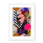 Tokyo Electric Framed Print Road Tripping A3 (297 X 420 mm) / White / White Mount Framed Print