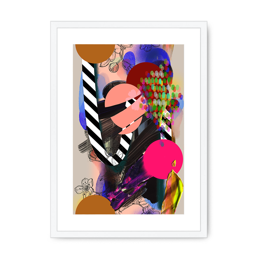 Tokyo Electric Framed Print Road Tripping A3 (297 X 420 mm) / White / White Mount Framed Print