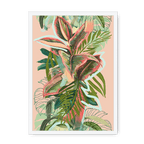 Ruby Rubber Jungle Framed Print WallFlowers A3 (297 X 420 mm) / White / No Mount (All Art) Framed Print