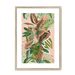 Ruby Rubber Jungle Framed Print WallFlowers A3 (297 X 420 mm) / Natural / White Mount Framed Print