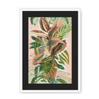 Ruby Rubber Jungle Framed Print WallFlowers A3 (297 X 420 mm) / White / Black Mount Framed Print