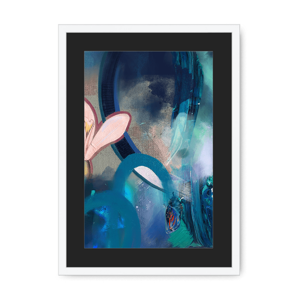 Bound in Limbo Framed Print The Flutterby Effect A3 (297 X 420 mm) / White / Black Mount Framed Print