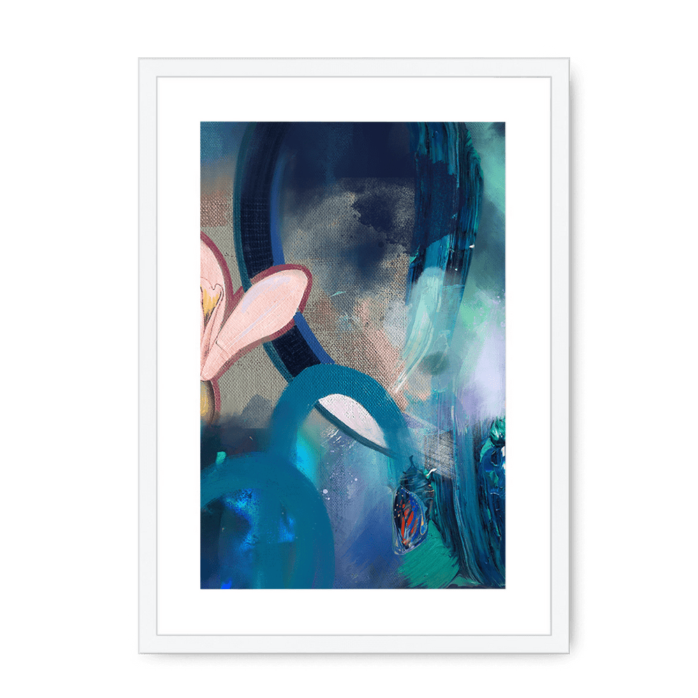 Bound in Limbo Framed Print The Flutterby Effect A3 (297 X 420 mm) / White / White Mount Framed Print