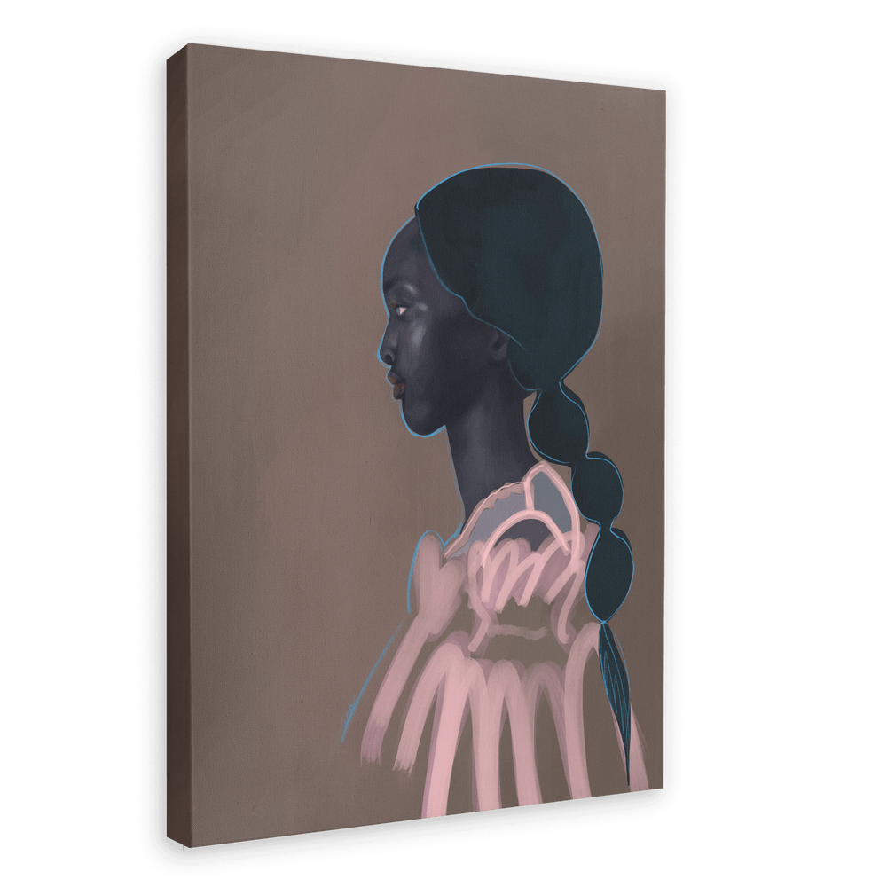 Nyaueth Niko Riam - Moment Canvas Print Fashion Illustration 28"x40"(70x100 cm) Canvas Print