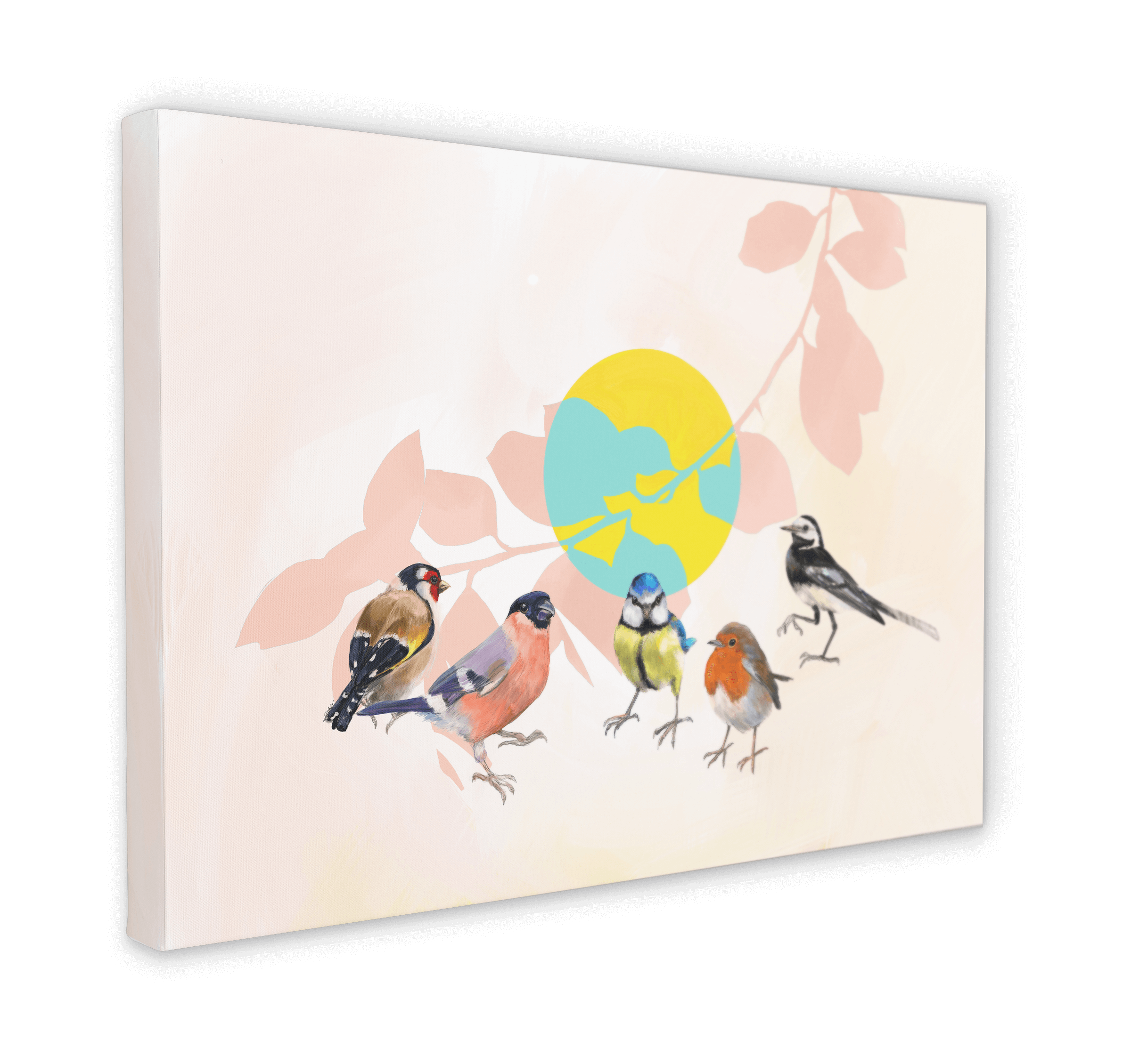 Garden Gang Canvas Print The Gathering 28"x40"(70x100 cm) Canvas Print