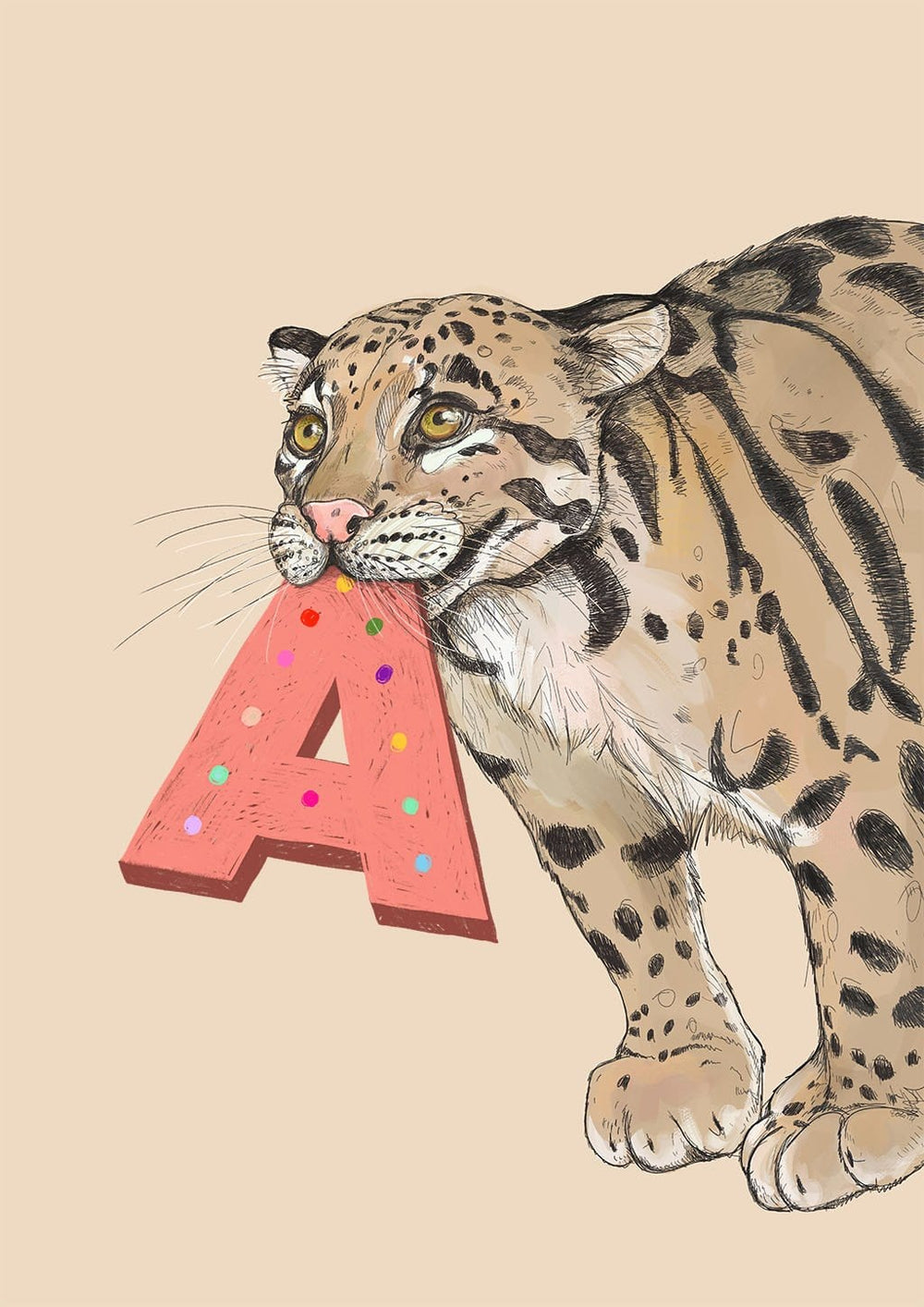 Alphapard Art Print Alphapard A / A4 (21 X 29.7 cm) Art Print