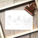 Zero Fucks Given Matte Art Print Sweary Psalms A4 (21 X 29.7 cm) Art Print