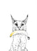 Banana Bobcat Matte Art Print Food Fur & Feathers A4 (21 X 29.7 cm) Art Print