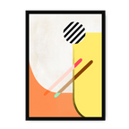 San Framed Print Movements A4 Portrait / Black Frame Framed Print