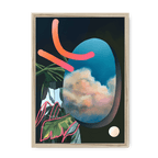 Armchair Travels Framed Print Abstractions A4 Portrait / Natural Frame Framed Print