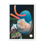 Armchair Travels Framed Print Abstractions A4 Portrait / White Frame Framed Print