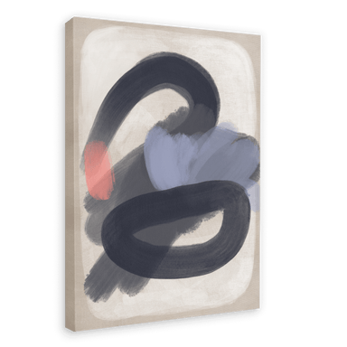 Black Swan Canvas Print Abstractions 28"x40"(70x100 cm) Canvas Print