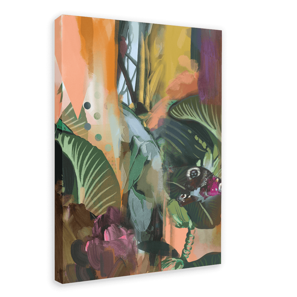 Flickering Flight Canvas Print The Flutterby Effect 28"x40"(70x100 cm) Canvas Print