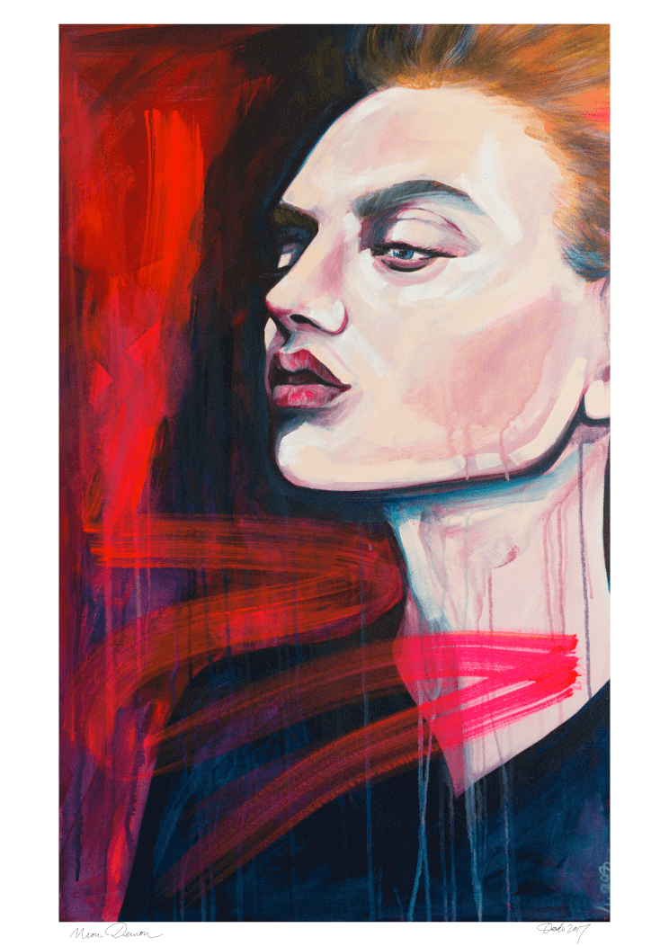 Neon Demon Giclée Art Print Fine Art Art Print