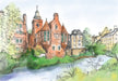 Water of Leith & Dean Village Greeting Card Scotland Greeting Cards Card
