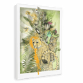 Big Cat Tropicana Canvas Print The Gathering 28"x40"(70x100 cm) Canvas Print