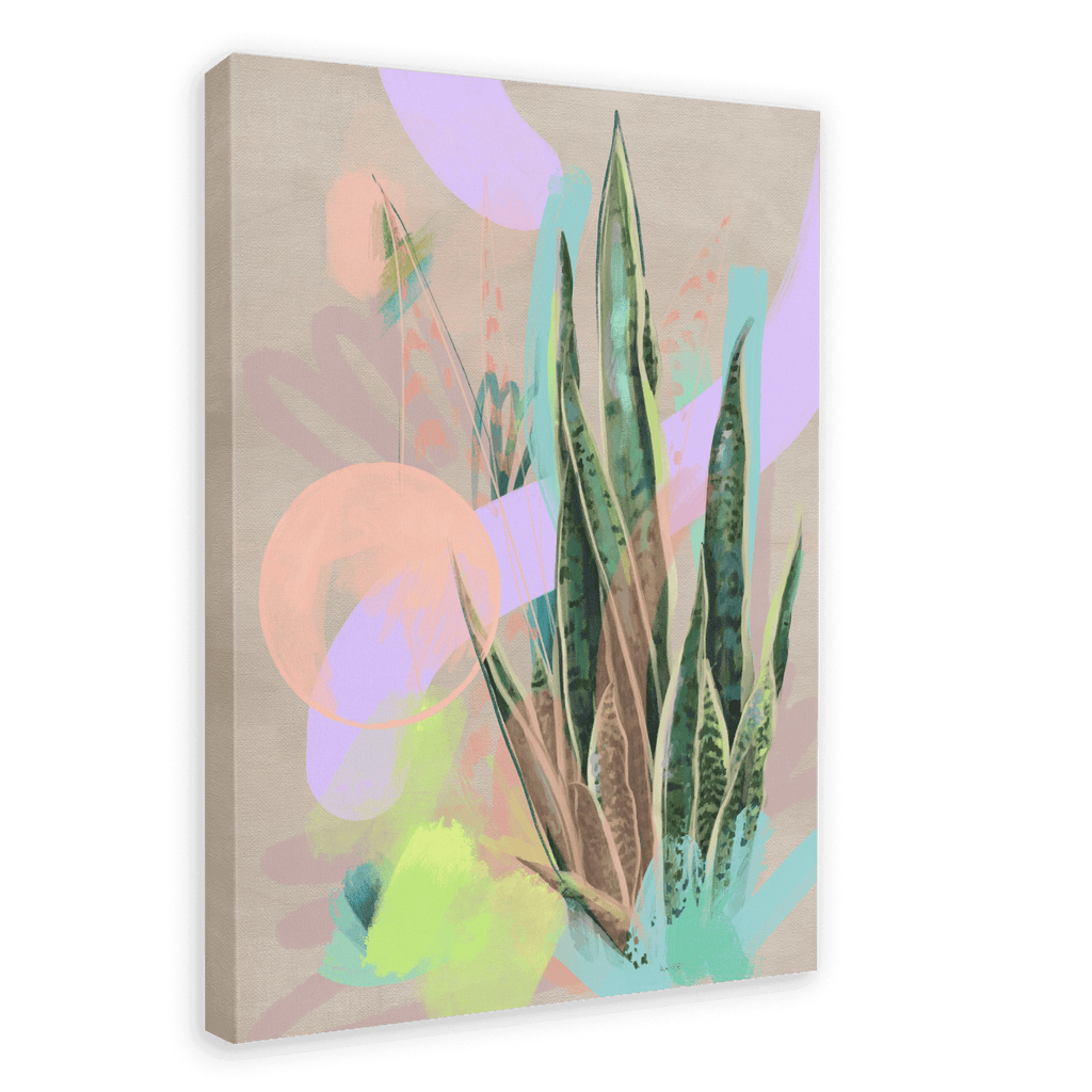 Tropic Pop Canvas Print Heat Flares 28"x40"(70x100 cm) Canvas Print