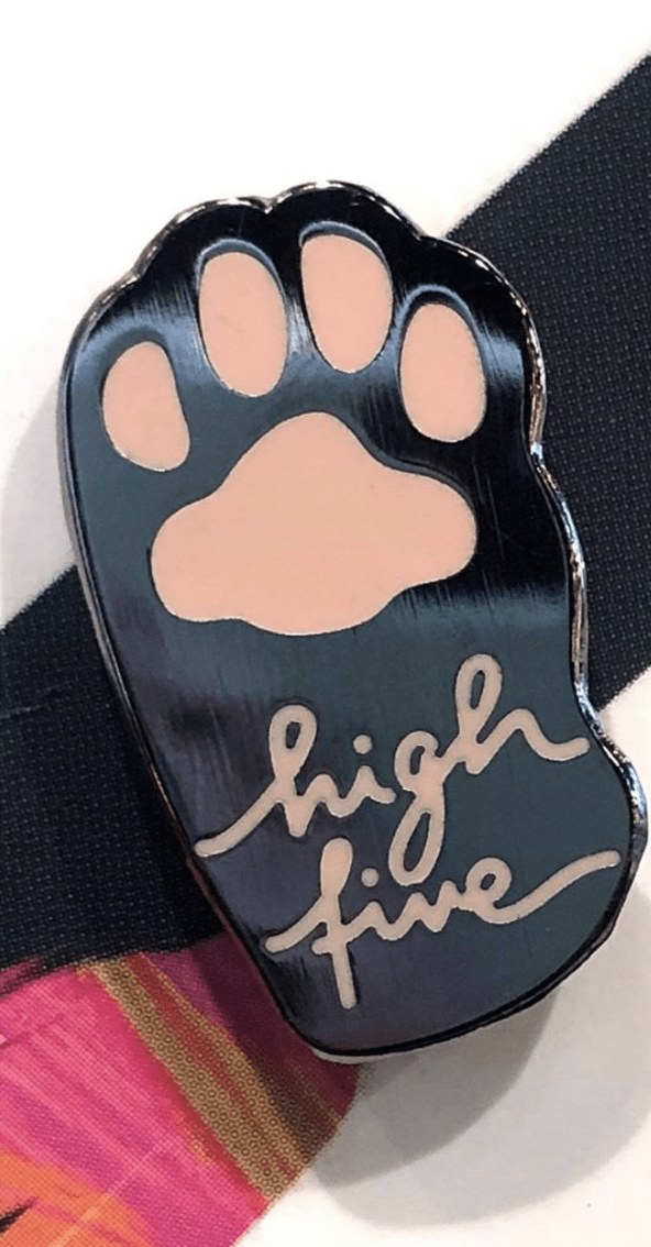 Bean Paw High Five Pin Pins by diedododa Pin