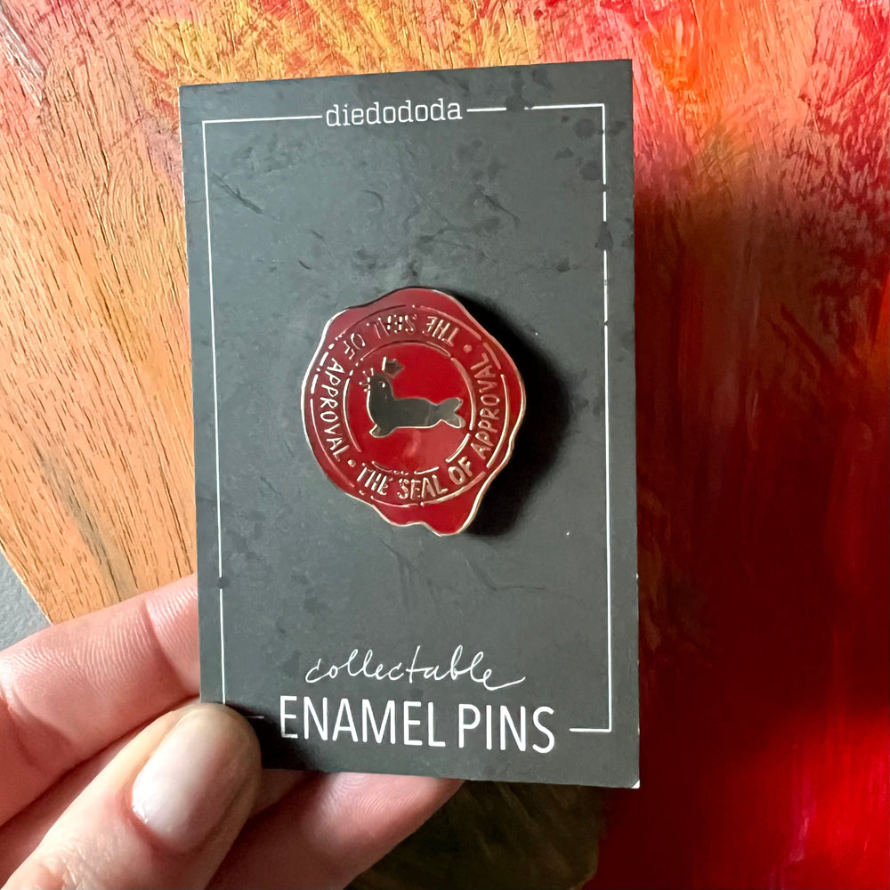 Seal Of Approval Pin Pins by diedododa Pin