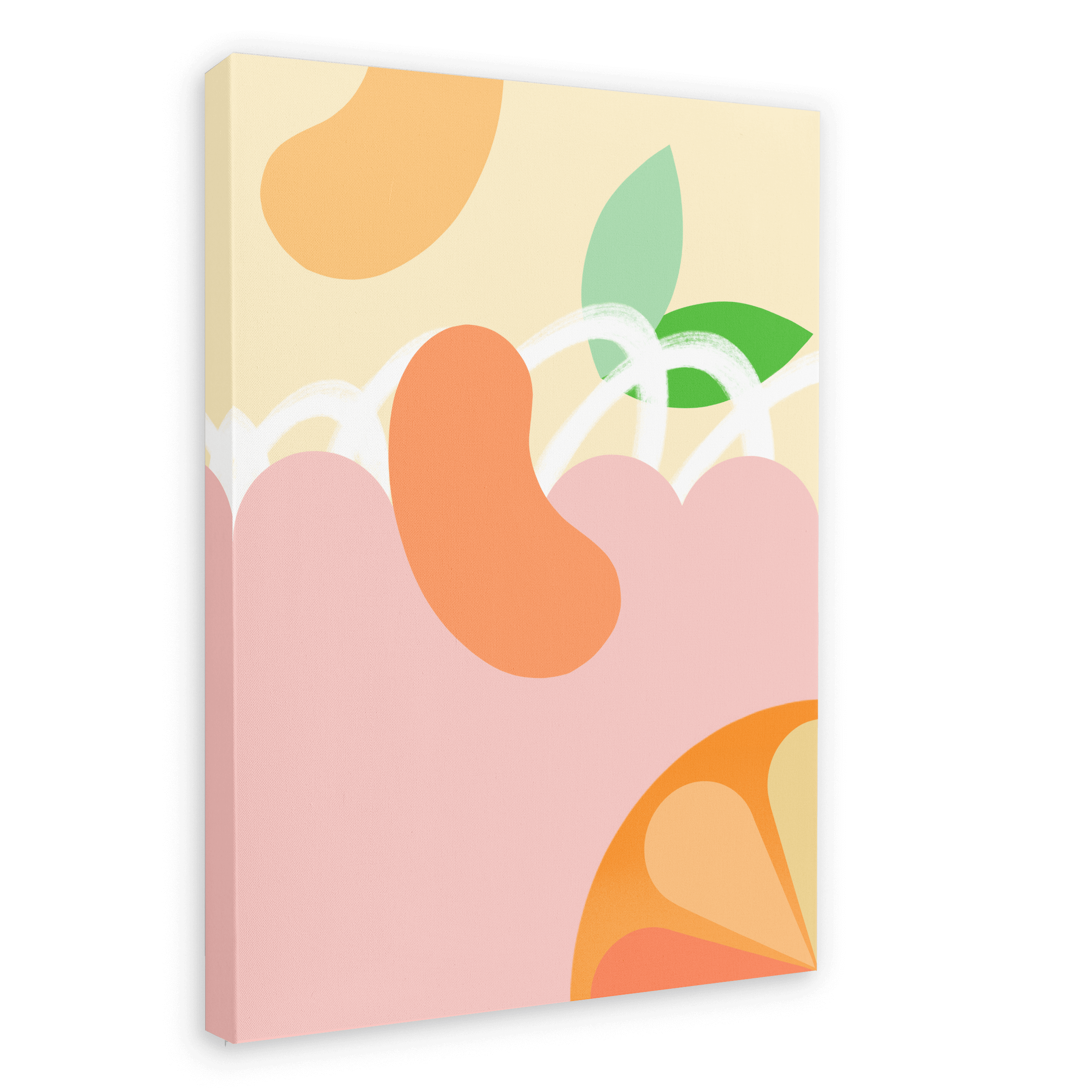 Mandarin Mousse Canvas Print Sweet Nothings 28"x40"(70x100 cm) Canvas Print