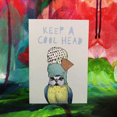 Ice Ice Beaky - Cool Head Greeting Card Ice Ice Beaky Card