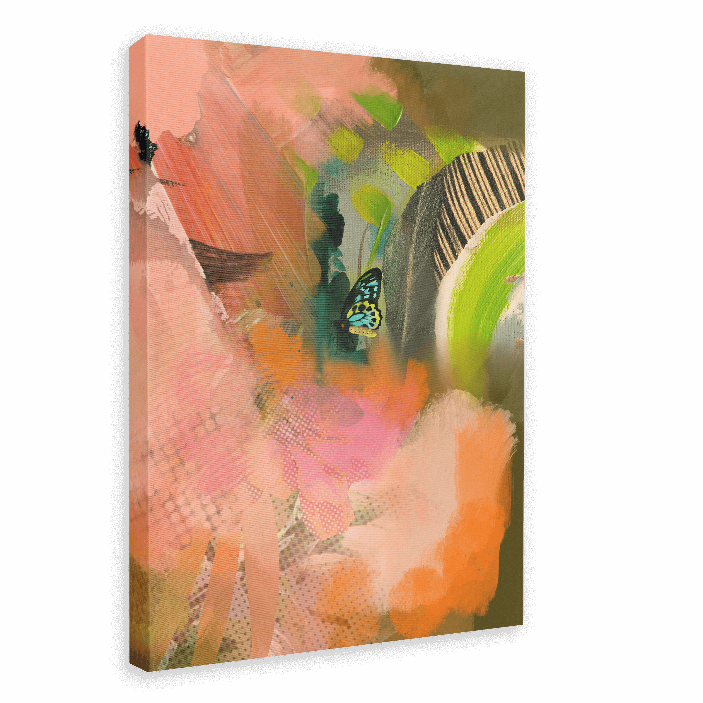 Butterfly Monsoon Canvas Print The Flutterby Effect 28"x40"(70x100 cm) Canvas Print