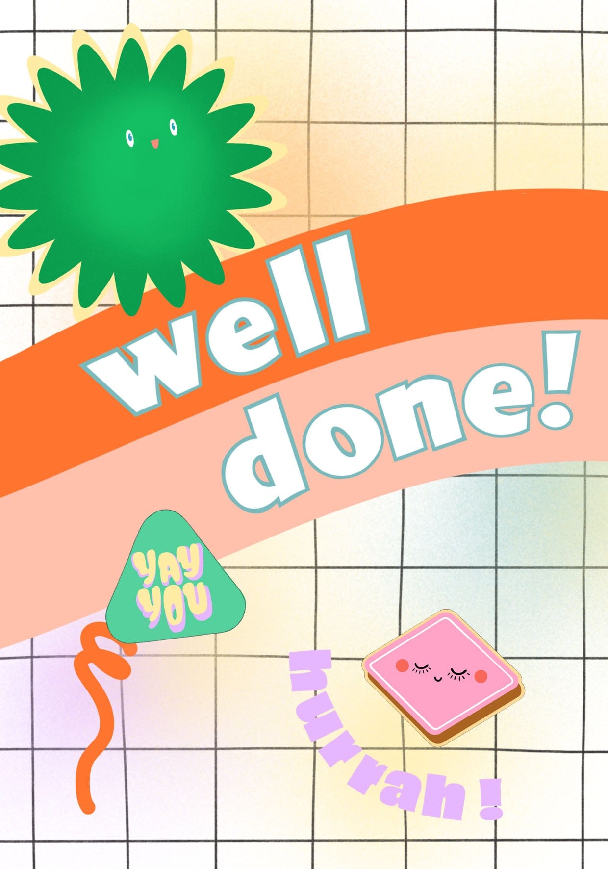 Hubbub Well Done Greeting Card Hubbub Greeting Card