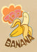 Retrograde Top Banana Greeting Card Retrograde Greeting Card