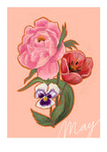 May Birthday Bloom Greeting Card Birthday Blooms Greeting Cards Greeting Card