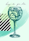 Gin Tonic Greeting Card Spiritual Healing Greeting Cards Card