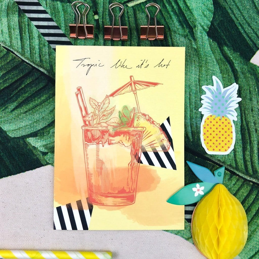 Mai Tai Greeting Card Spiritual Healing Greeting Cards Card