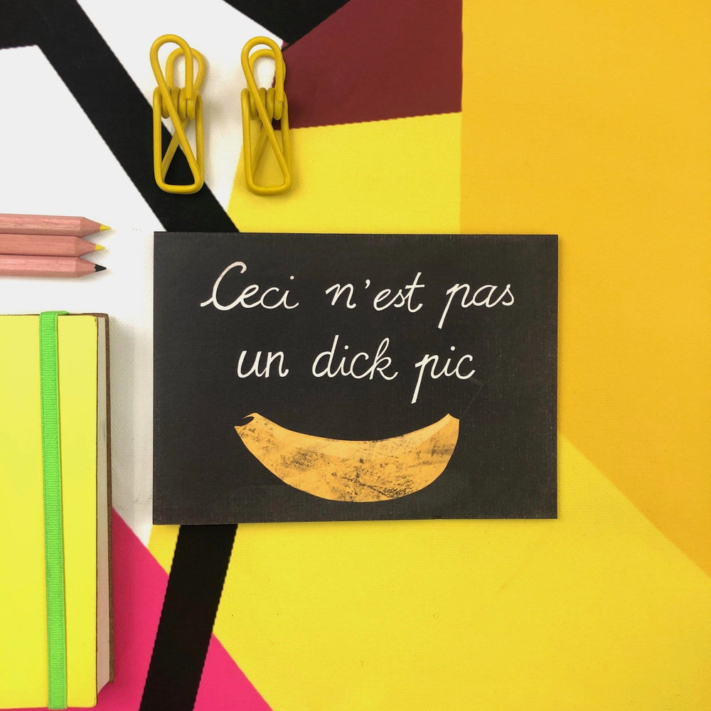 Ceci N’est Pas Un Dick Pic diedododa Cards Card