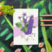 Botanical Alphabet V Greeting Card Botanical Alphabet Greeting Cards Card