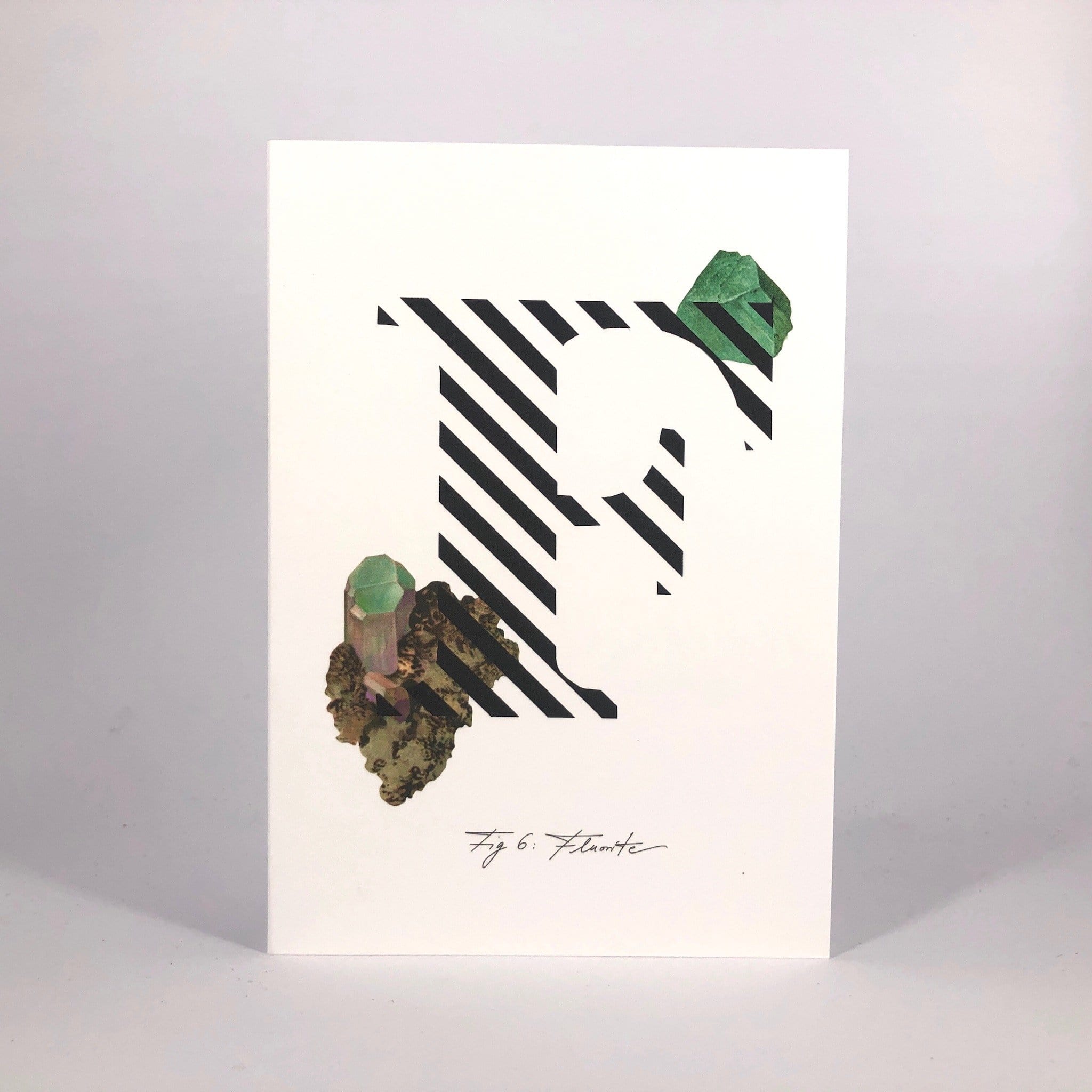 Gemstone Alphabet F Greeting Card Gemstone Alphabet Greeting Card Card