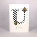 Gemstone Alphabet U Greeting Card Gemstone Alphabet Greeting Card Card