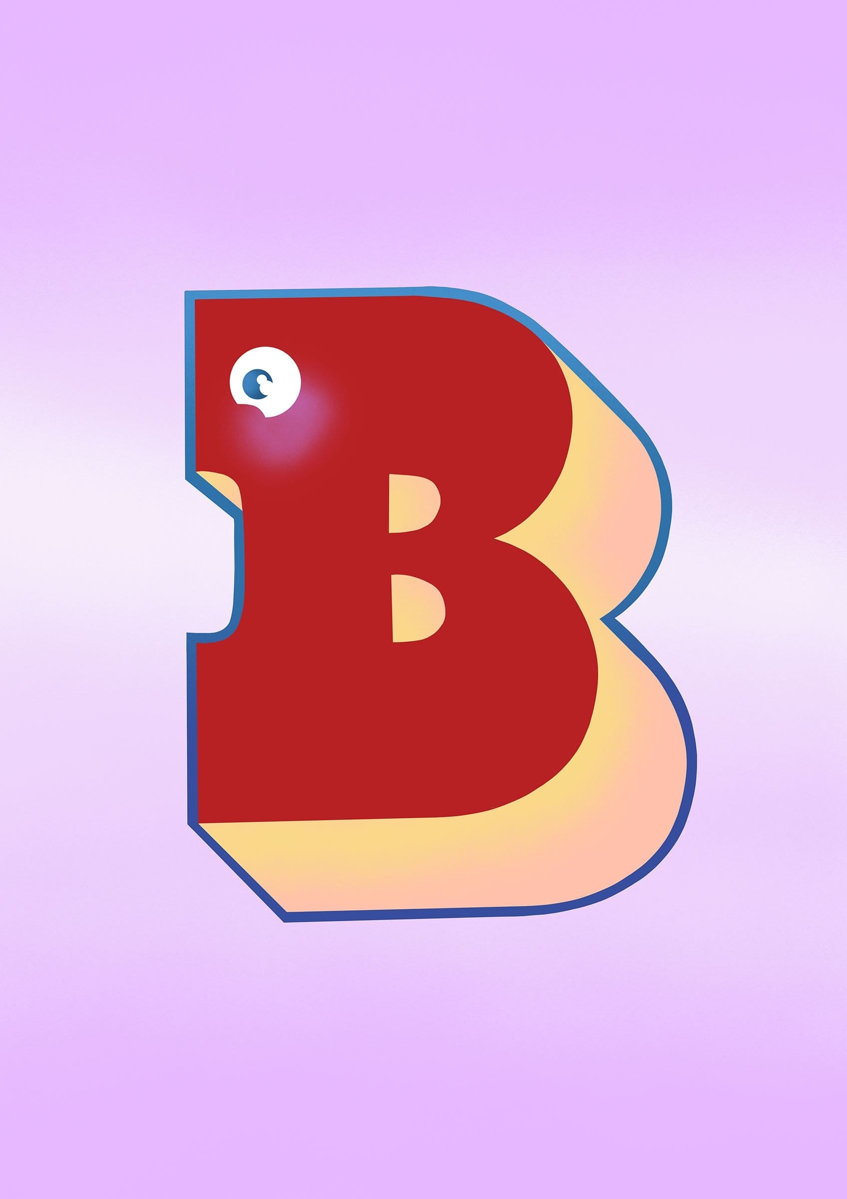 The Jolly Type B Greeting Card The Jolly Type Greeting Cards Greeting Card