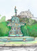 Ross Fountain Edinburgh Greeting Card Scotland Greeting Cards Card