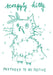 Scraggly Kitty Prepared To Be Festive Christmas Greeting Card Scraggly Kitty Greeting Cards Card