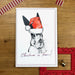 Christmas is Hare Christmas Cards Card