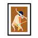 Dancer (Kobayakawa Kiyoshi X diedododa) Framed & Mounted Print Movements A3 Portrait / Black Frame Mounted Print