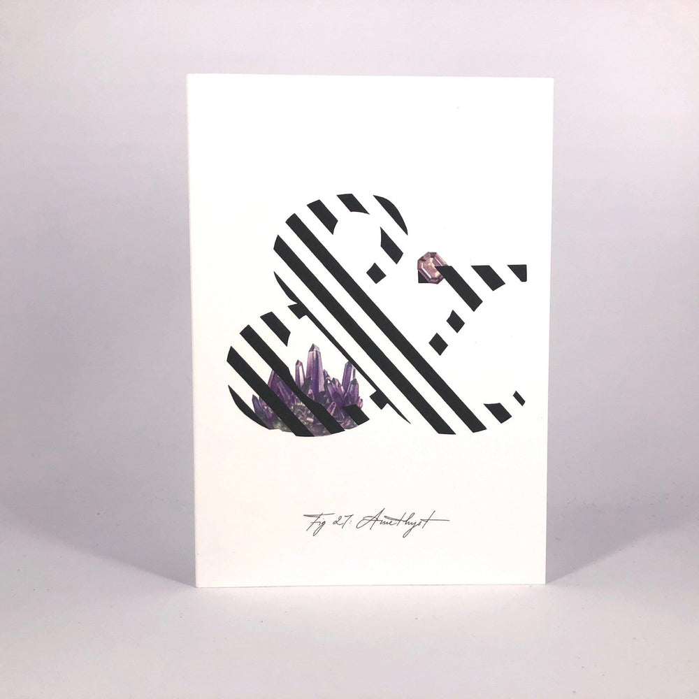 Gemstone Alphabet & Greeting Card Gemstone Alphabet Greeting Card Card