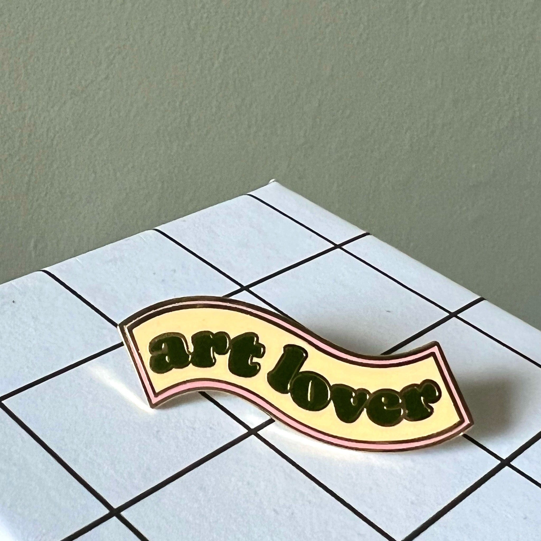 Art Lover Pin Pins by diedododa Pin