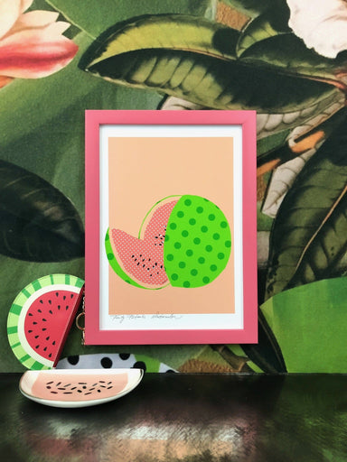 Watermelon Matte Art Print Fruity Patootie Art Print