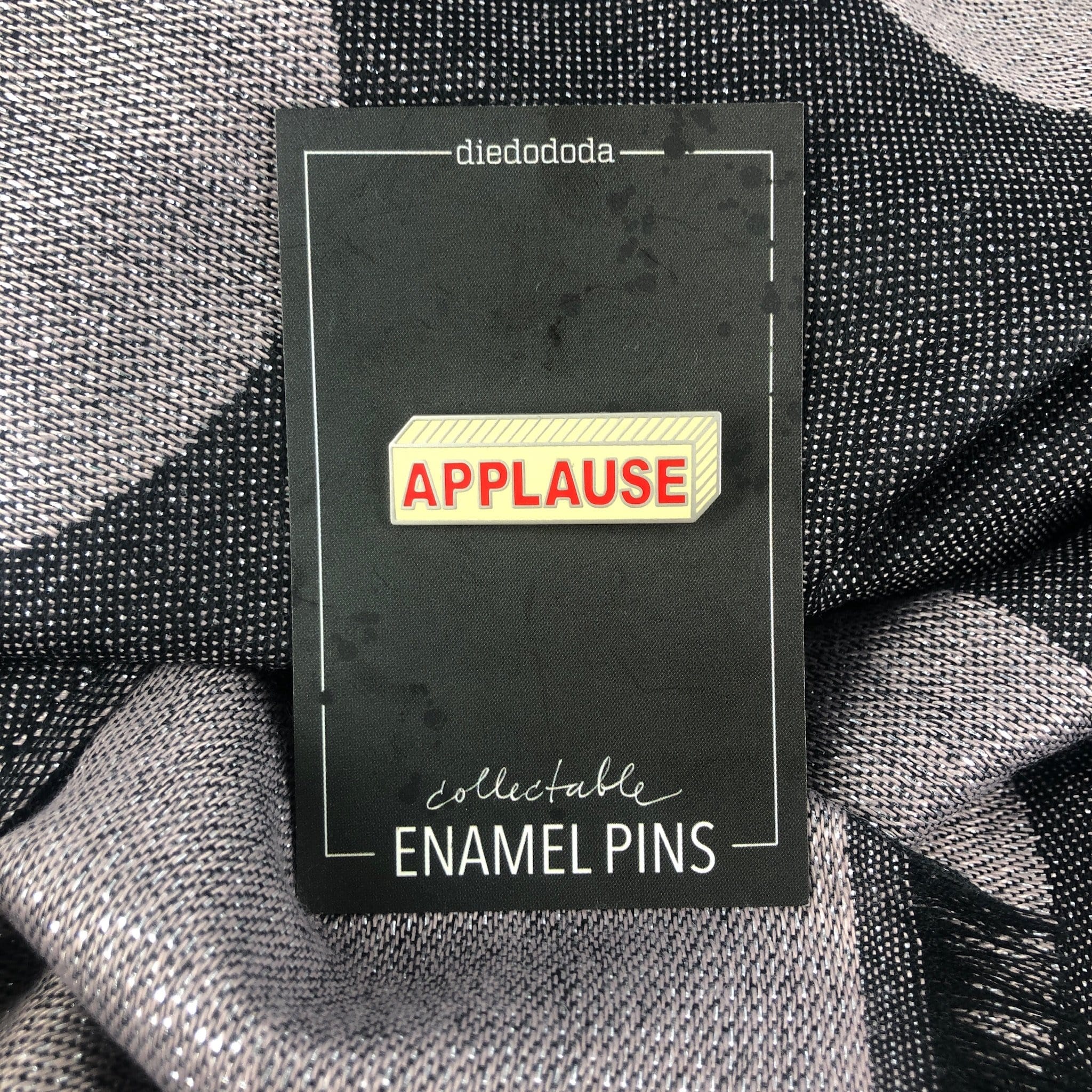 Applause Sign Pin Pins by diedododa Pin