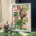 Ruby Rubber Jungle Giclée Art Print WallFlowers Art Print