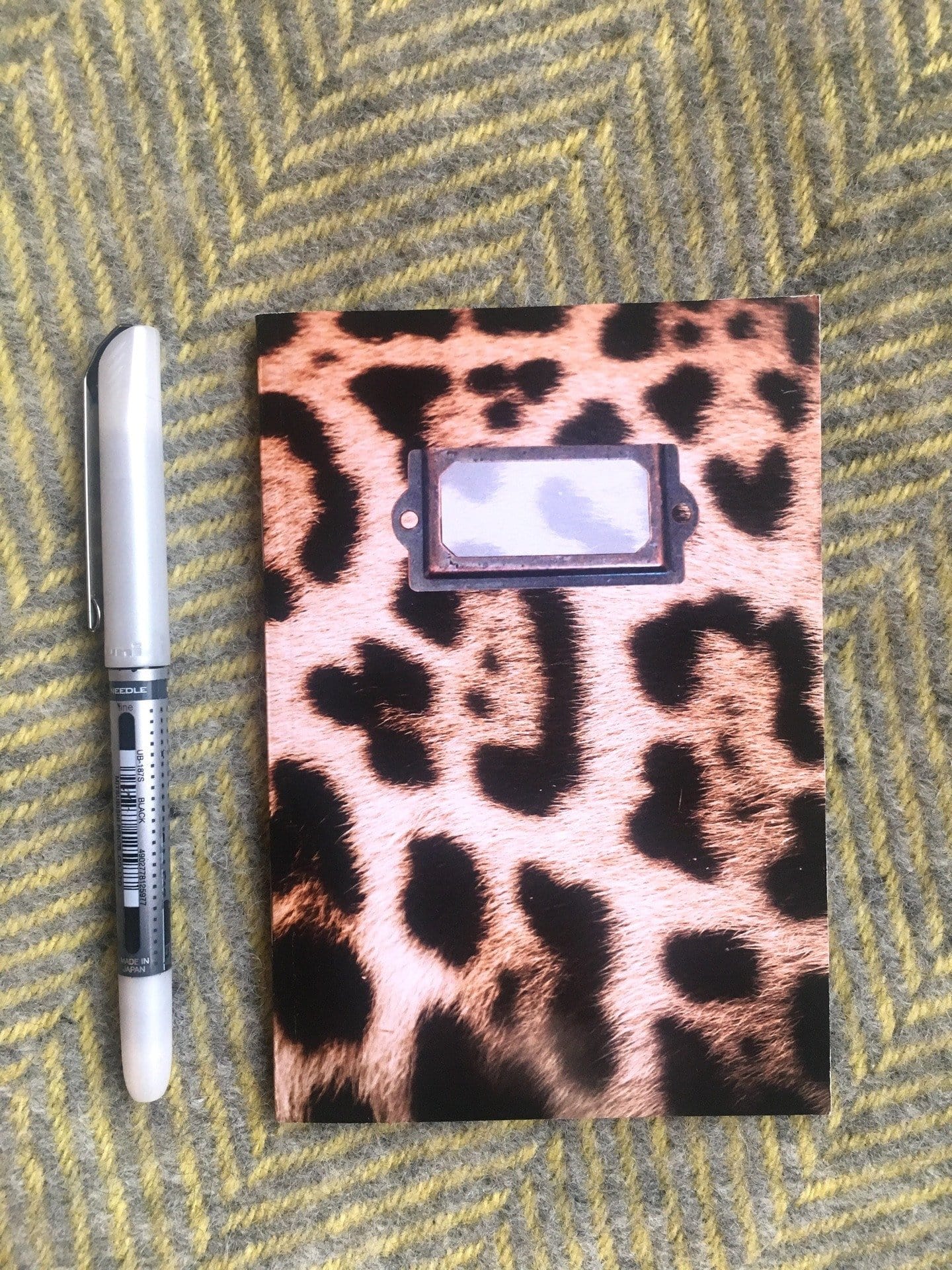 Leopard Fur Pocket Notebook Stationery by diedododa Notebook