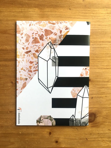 Mineral Facets Notebook Stationery by diedododa Notebook